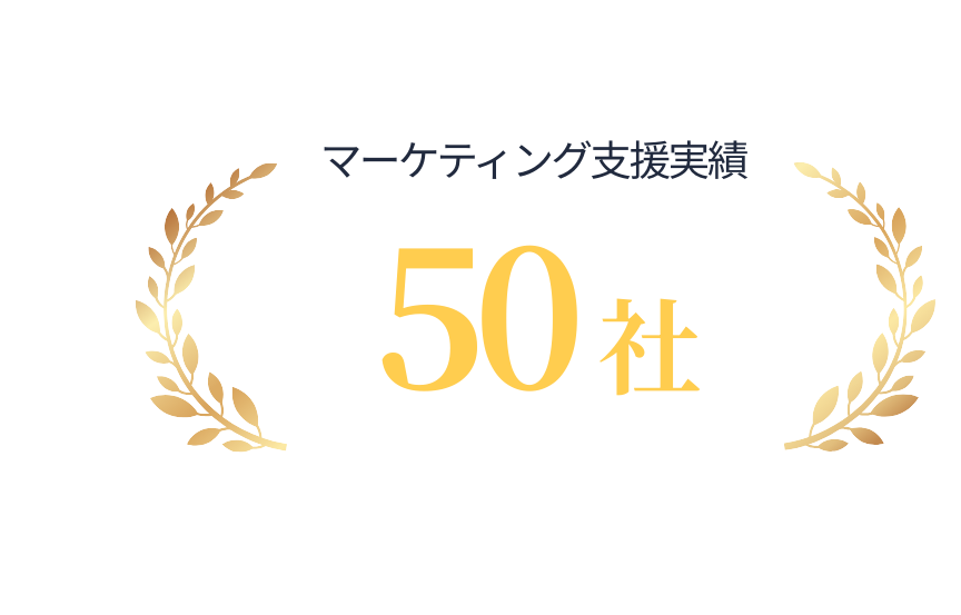 マーケティング支援実績50社